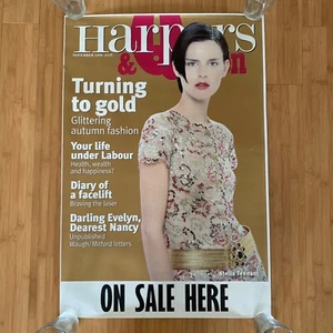 RARE 1996 STELLA TENNANT Advertising Promo POSTER 20 X19 UK Harpers & Queen - Picture 1 of 9