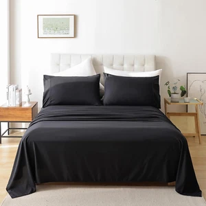 3 Piece Twin Size Sheet Set - Luxury Soft Comfy Bed Sheets, Breathable Cooling H - Picture 1 of 12