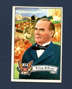 William McKinley 1956 Bowman U.S. Presidents #27