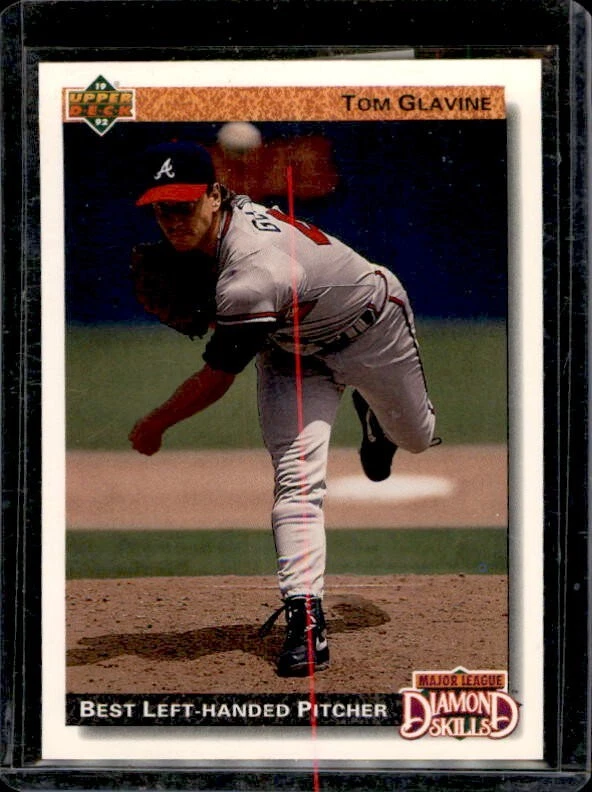 1992 Upper Deck - [Base] #713 - Tom Glavine - Image 1 of 1