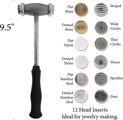 interchangeable Texture Hammer Metal Elements...