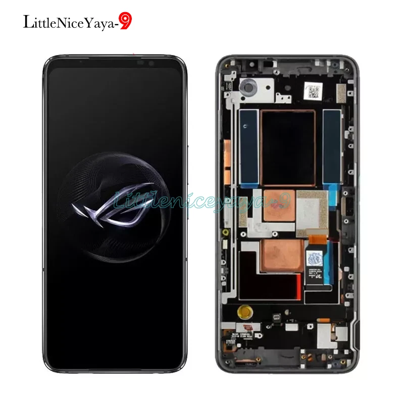 6.78"For Asus ROG Phone 6 6Pro 6D 6DUltimate LCD Display Touch Screen with frame - Image 1 of 1