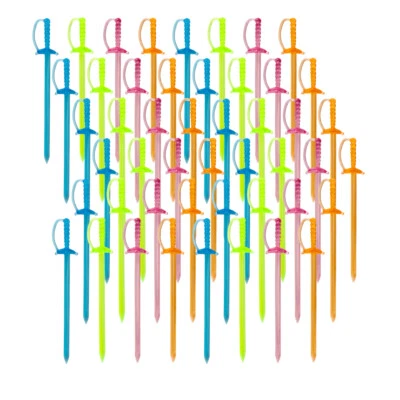 10er SET METALTEX 257813080 Cocktail-Picker "Schwert", 35 Stück / Partypicker - Bild 1 von 2