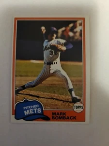 Topps Mark Bomback 1981 #567 ex/nm - Imagen 1 de 1