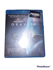 Gravity 2013 Blu-ray Sandra Bullock George Clooney Special Features New Sealed!