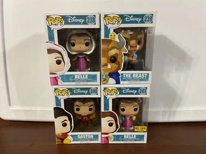 Funko Pop! Disney "Beauty & The Beast" Lot of 4 Vinyl Figures - Picture 1 of 3