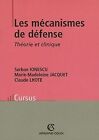 Les Mecanismes De Defense  Theorie Et Clinique Von  Buch  Zustand Sehr Gut