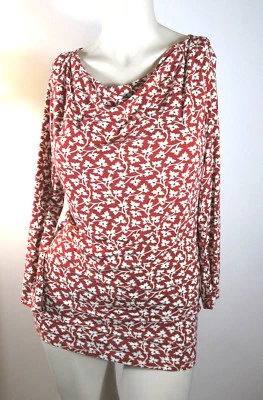 Top Weekend Max Mara Para Mujer Talla M Ornato Estampado Floral Manga 3/4 Nuevo $135 Foto 1 de 4