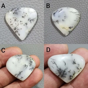 Wonderful A+ Dendrite Opal Pear Shape Cabochon Loose Gemstone For Making Jewelry - Picture 1 of 13
