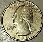 Moneta degli Stati Uniti d' America da un Quarto Di Dollaro anno 1990. 