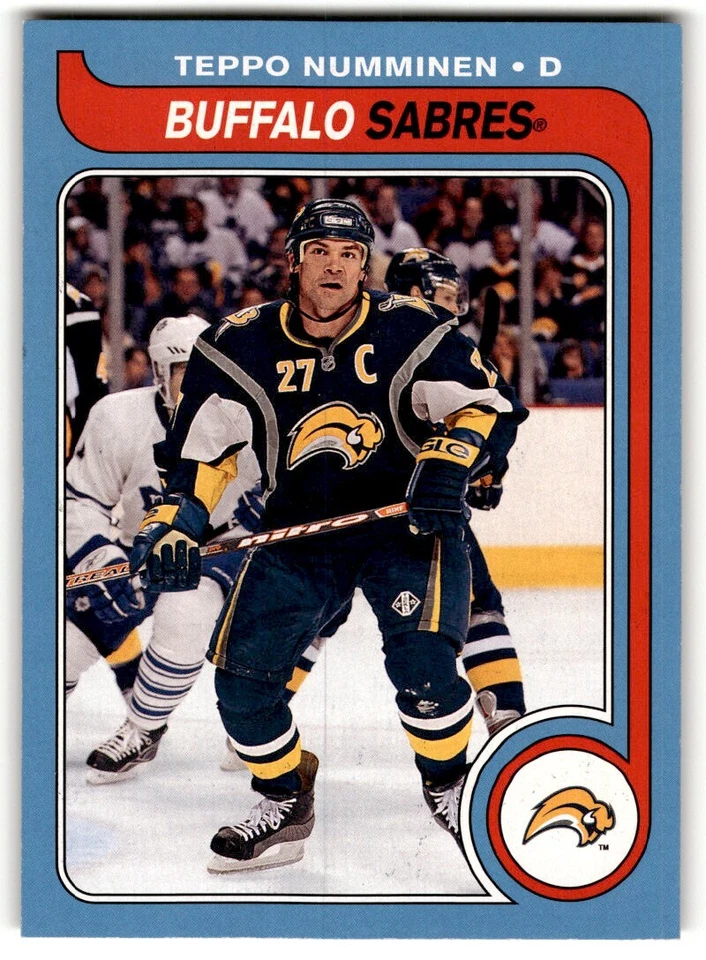 2008-09 O-Pee-Chee '79-80 Retro Teppo Numminen #608 Buffalo Sabres - Image 1 of 2