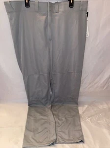 ⚾Wilson Baseball Pants – Adult 2XL Gray – Relax Fit Pro w/ Tunnel Belt Loops - Picture 1 of 6