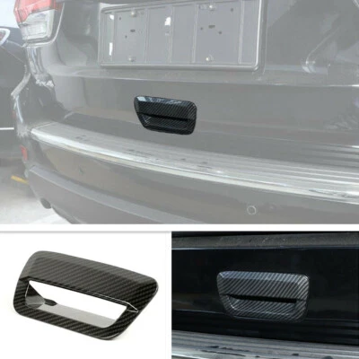 Manija de la puerta del maletero trasero del coche de carbono para Dodge Durango 2011-2021 Foto 1 de 4