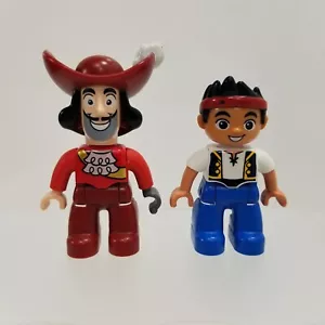 Lego: Duplo - Jake And The Never Land Pirates - Captain Hook & Jake Figures - Picture 1 of 13