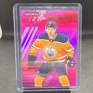 2020-21 UD Synergy FX Viola Leon Draisaitl #FX-16 Edmonton Oliatori 043/349 - Foto 1 di 2