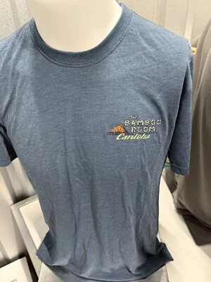 Cariloha Mens Comfort Crew T-Shirt - Bamboo Room Bermuda Blue - XL - Image 1 of 2