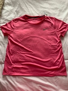 Pink Nike Miler Womens Running Top Size M RRP £32.99 FAST SHIPPING - Picture 1 of 9