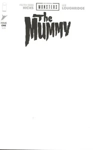 Universal Monsters: The Mummy #1 - Copertina H variante schizzo vuoto quasi nuovo - Foto 1 di 1