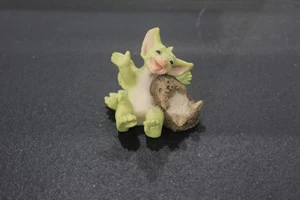 1995 WHIMISICAL WORLD POCKET DRAGONS "THE HEDGEHOGS JOKE" REAL MUSGRAVE FIGURINE - Picture 1 of 3
