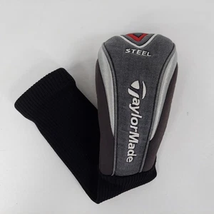 TaylorMade V STEEL Golf Club Head Cover Hybrid Rescue Fairway Wood 3,5,7,X OEM - Picture 1 of 3