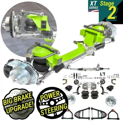 49-64 Studebaker Car Mustang II IFS Air Ride Stock 5x5,5 Power LHD Rack Sin Xmem Foto 1 de 4