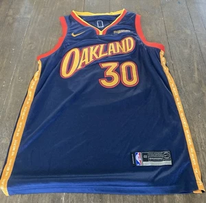 Steph Curry #30 Golden State Warriors NBA Nike Swingman Jersey Size 48 Large - Picture 1 of 3