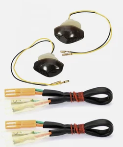 INDICADORES LED AHUMADOS DELANTEROS EMPOTRADOS HONDA CBR1000RR 04-07 FIREBLADE CBR600RR 03-08 - Imagen 1 de 3