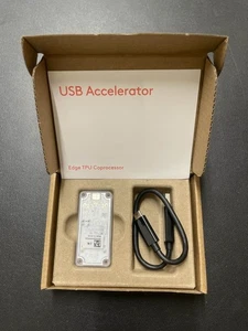 Google Coral USB Edge TPU Coprocessor - AI ML Accelerator Open Box #20 - Zdjęcie 1 z 1