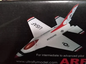 F-16 THUNDERBIRDS RC PUSHER JET AIRPLANE WITH APC PROP MOTOR - Picture 1 of 8