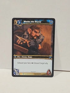World Of Warcraft TCG March Of The Legion Waldo The Decoy Regular Uncommon - Picture 1 of 2