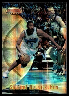Bowman's Best Atomic Refractor Shareef Abdur-Rahim #32 1997-98 Foto 1 de 2