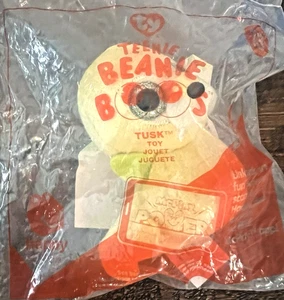 McDonald's Happy Meal Giocattolo Teenie Beanie Boo Tusk #7 2017 - Foto 1 di 10