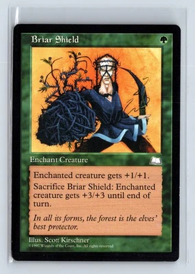 (3x) BRIAR SHIELD – MTG Magic the Gathering Card – Weatherlight – Common - Image 1 of 4