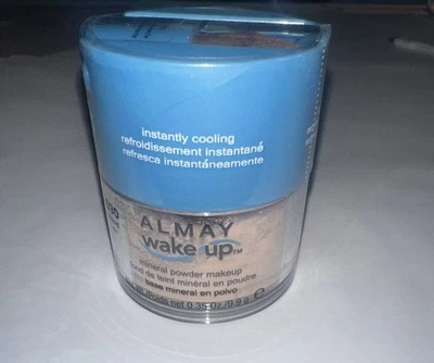 Almay Wake Up Hydrating Mineral Makeup Powder Naked #030 Brush Sealed Rare .35oz - Image 1 of 3