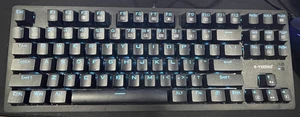 Teclado mecánico para juegos E-YOOSO RGB K-620 con cable - Imagen 1 de 8