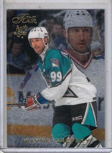 1996-97 Fleer Flair hockey Wayne Gretzky All Star original trading card #59 - Picture 1 of 2