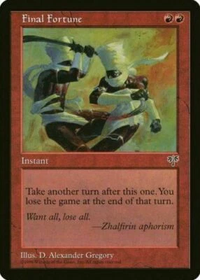 Final Fortune Mirage NRMT English Magic the Gathering MTG Pack Fresh High Grade? - Image 1 of 2