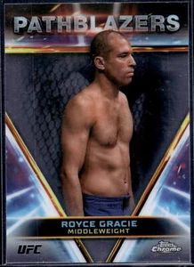 2024 Topps Chrome UFC #PTH-9 Royce Gracie Pathblazers - Picture 1 of 2