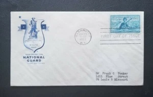 US FDC # 1017 National Guard 1953. - Picture 1 of 6
