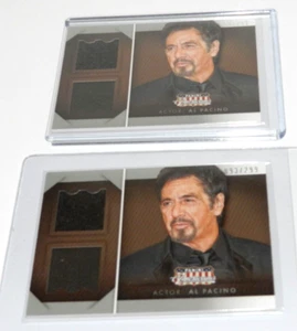AL PACINO CELEBRITY WORN MATERIAL LOT MATERIALS /299 PANINI AMERICANA - Picture 1 of 3