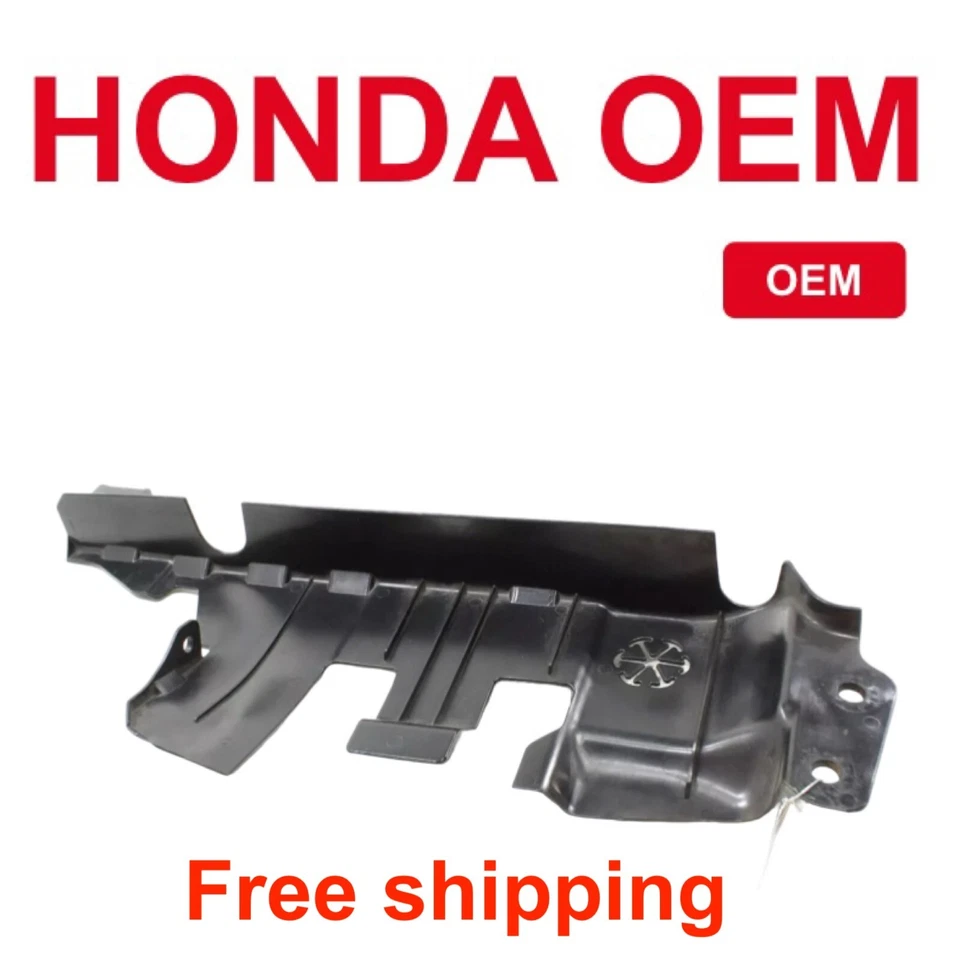 Cubierta deflector guía de aire lateral R pasajero radiador Honda Ridgeline 2017-2020 fabricante de equipos originales Foto 1 de 4