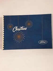 Vtg Ford Christmas Card List Ford Motor Company - Picture 1 of 5