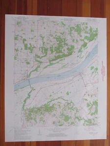 Lewisport Kentucky 1962 Original Vintage USGS Topo Karte - Bild 1 von 1