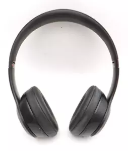 Beats Bluetooth Headphones Solo 3 Dr Dre Black Edge of Paint Worn in places - Picture 1 of 9