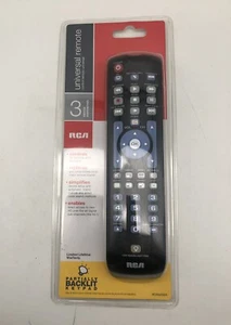 Mando a distancia universal RCA RCRN03BR de 3 dispositivos con teclado parcialmente retroiluminado - Imagen 1 de 2