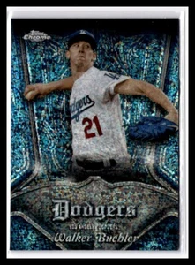 2022 Topps Chrome - Pinstriped Walker Buehler #P-25 Speckle Refractor - Picture 1 of 2