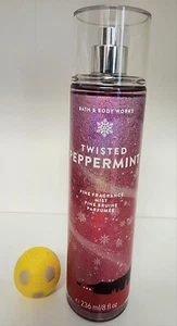 Bath & Body Works Twisted Peppermint Fine Fragrance Mist Spray Splash 8oz. - Picture 1 of 1