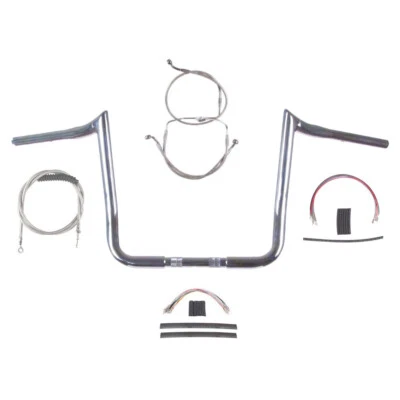 Kit de barra PrimeApe 2008-2013 1/4" cromada 13" Harley Electra Street Glide sin ABS Foto 1 de 2