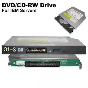 Genuine Supermicro DVD/CDRW IDE Drive w/SCD812 & Mounting Rails - Picture 1 of 5