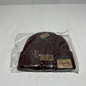 Hipster Kopfbedeckung Acryl rot Beanie Wintermütze Einheitsgröße Neu - Bild 1 von 5